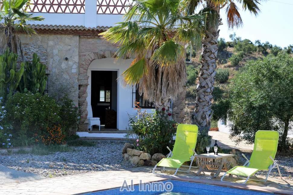 Las Palmeras - Ein Stück vom Paradies - Behagliches Haus mit Pool Algodonales Exterior foto