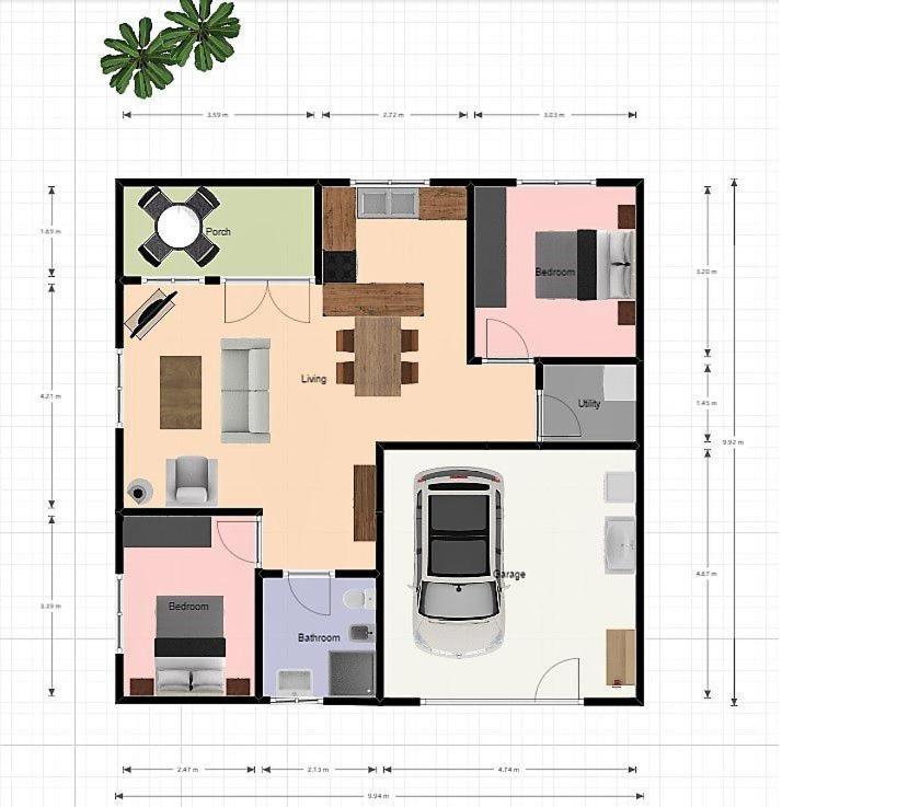 Las Palmeras - Ein Stück vom Paradies - Behagliches Haus mit Pool Algodonales Exterior foto