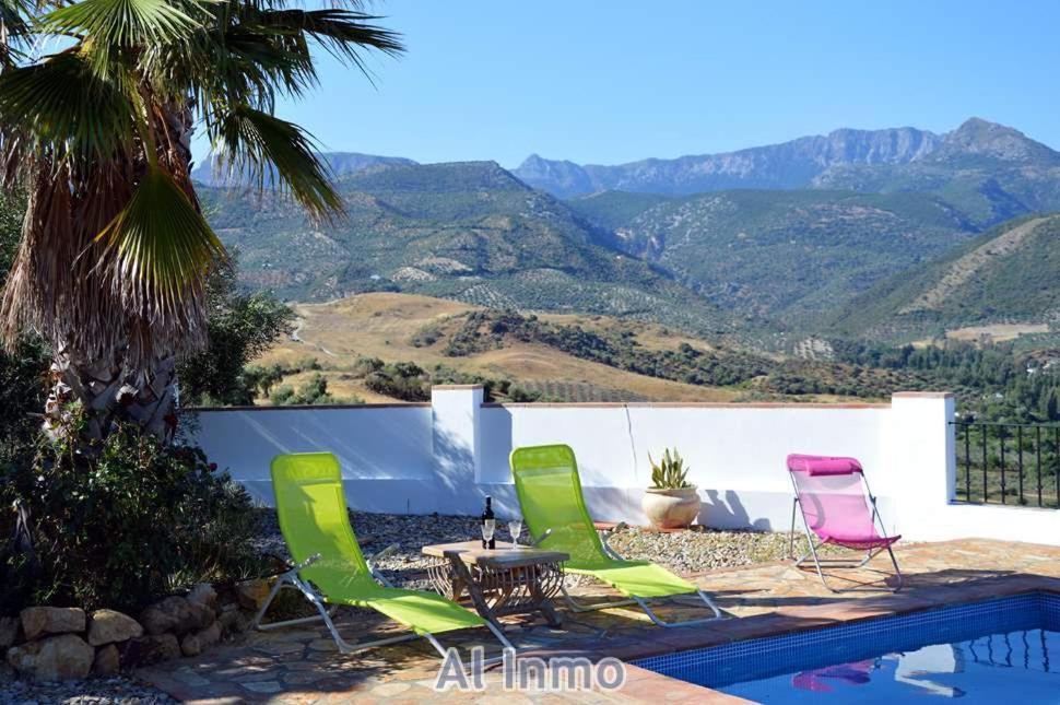 Las Palmeras - Ein Stück vom Paradies - Behagliches Haus mit Pool Algodonales Exterior foto